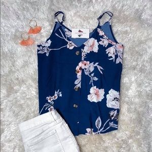 Floral Tank Top